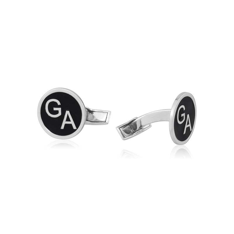 Custom Initials Cuff Links