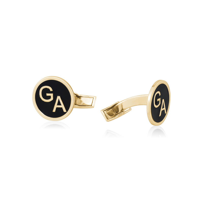 Custom Initials Cuff Links