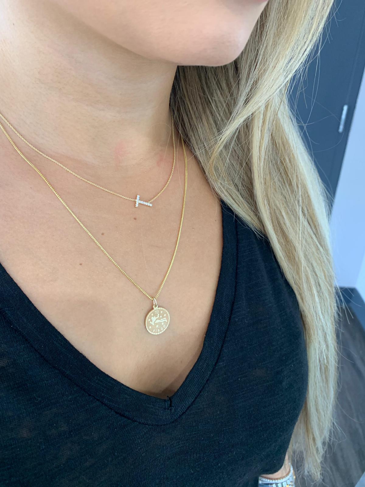 Zodiac Circle Necklace