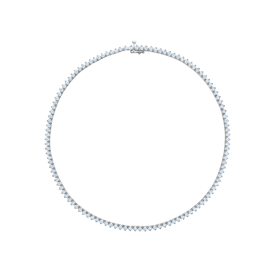 Collier de tennis à trois branches
