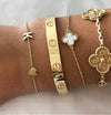 Bracelet ﻿à Une Initiale