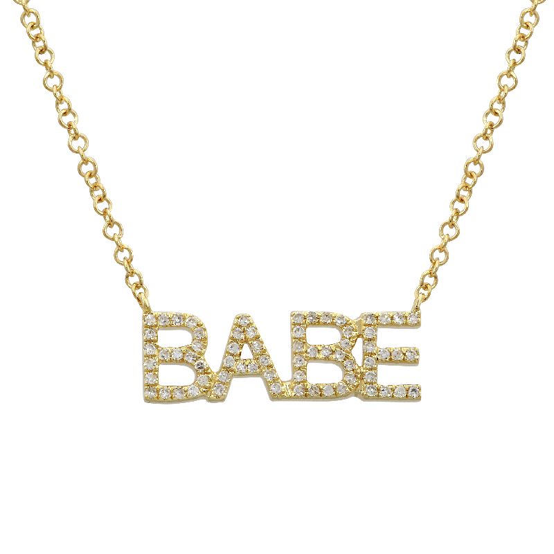 Diamond Babe Necklace