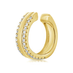 Diamond Border Ear Cuff
