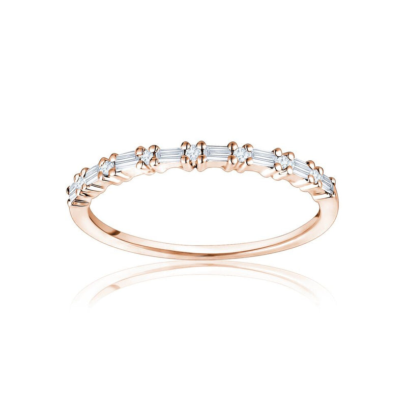 Diamond Baguette Stackable Ring