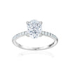 SOLD 1.01ct Oval Cut Natural Engagement Ring