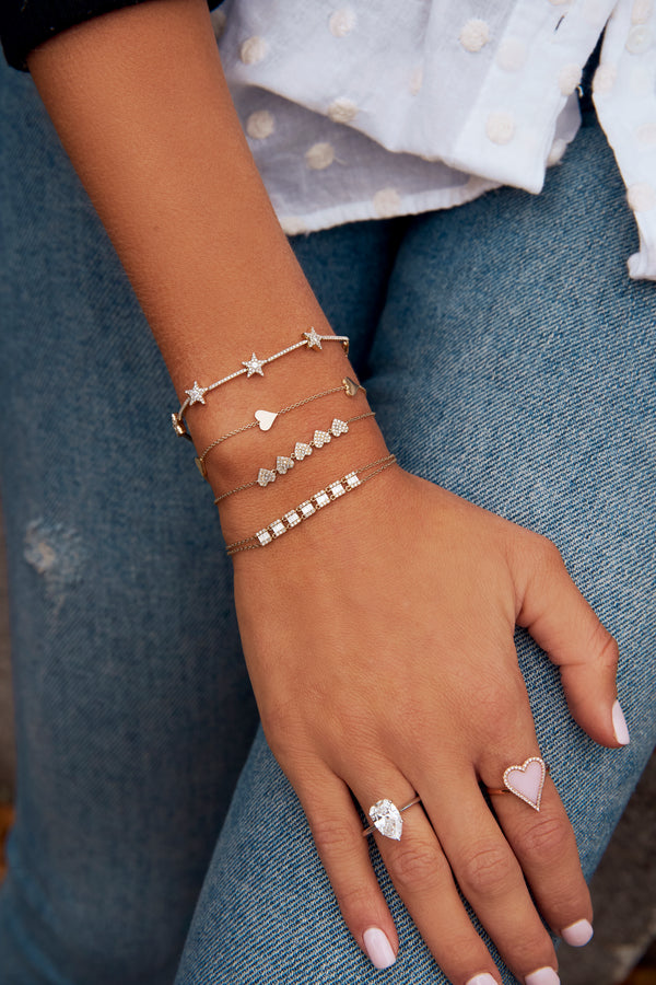 Diamond Baguette Bracelet