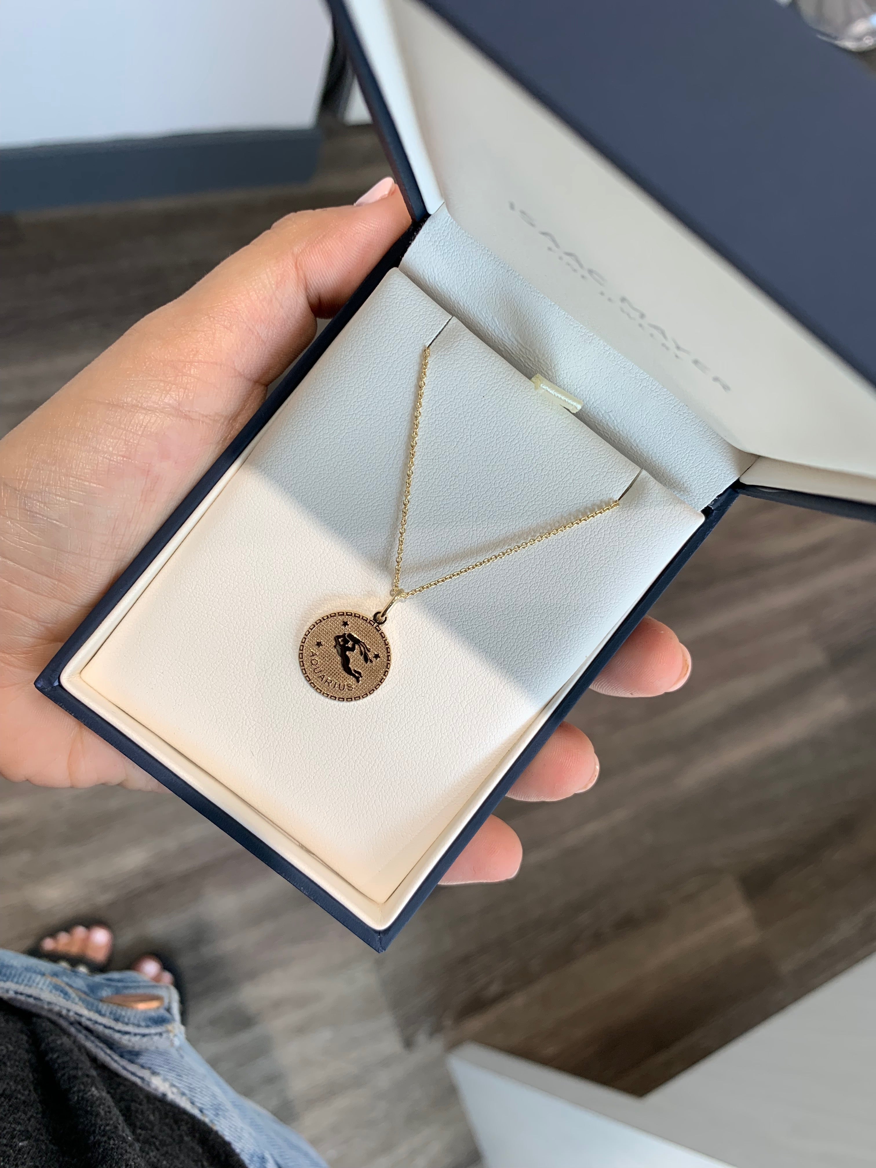 Zodiac Circle Necklace