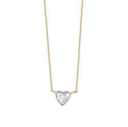 Floating Diamond Heart