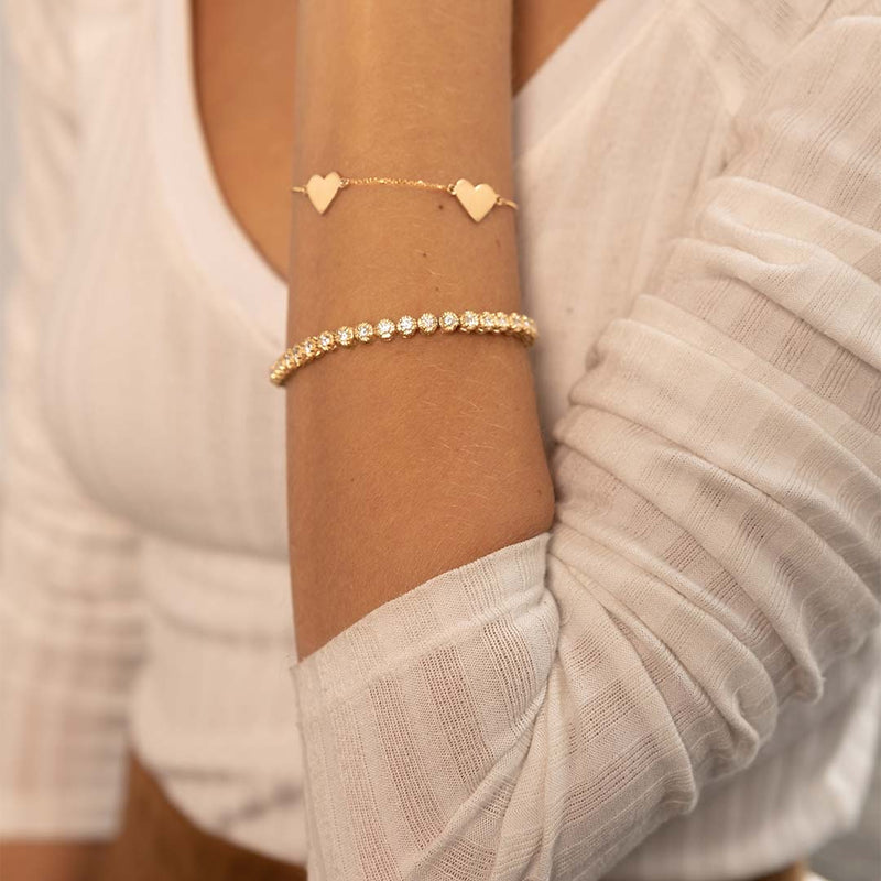 Triple Heart Bracelet
