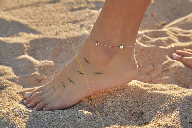 Initial Anklet Bracelet