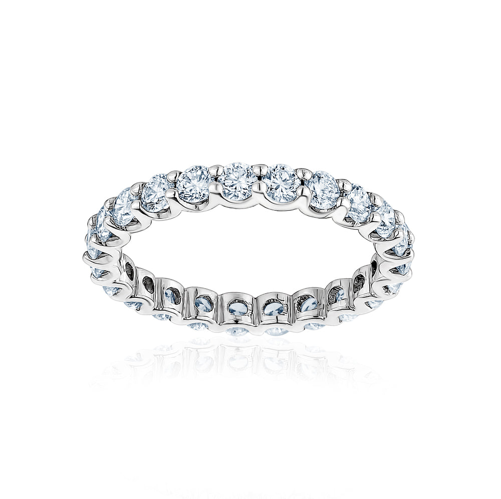 U-Shape Diamond Ring