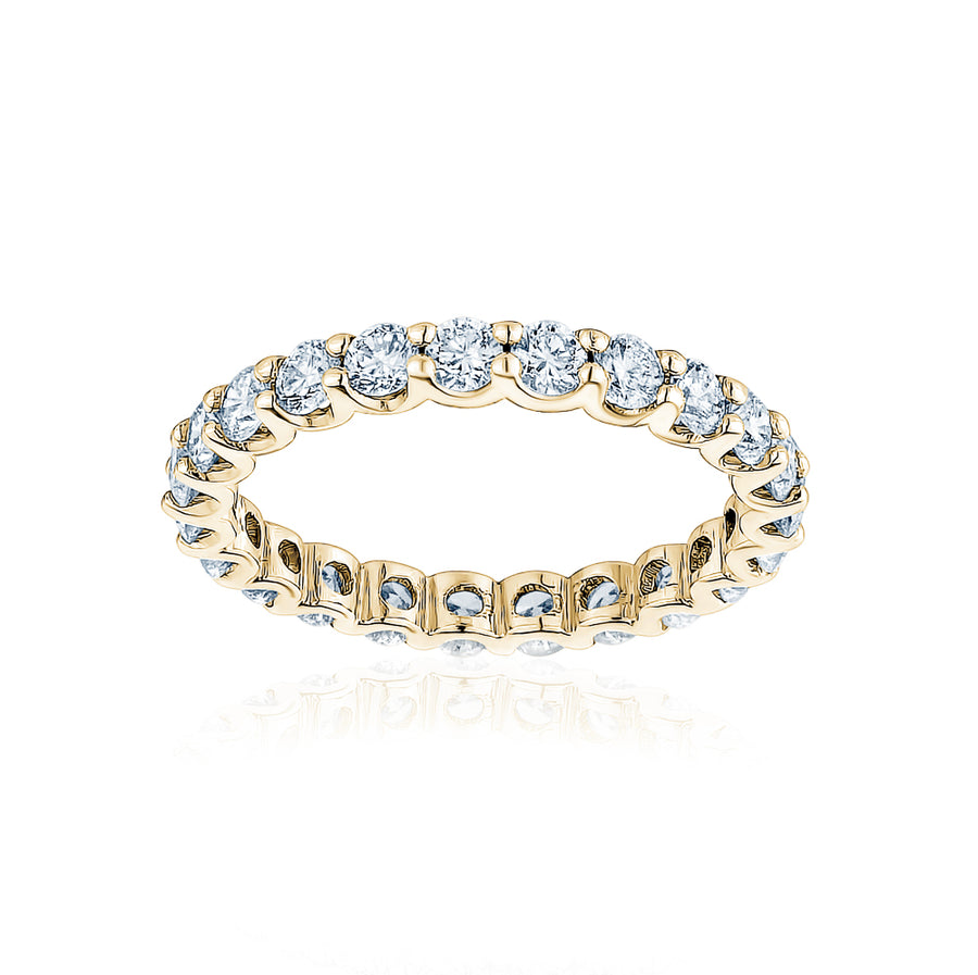 0.05ct U-Shape Diamond Ring