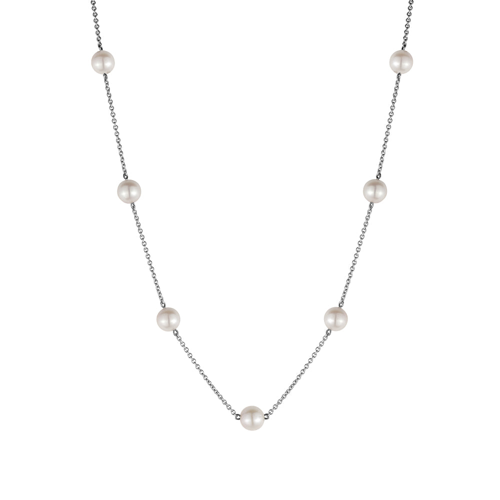 Pearl By the Yard Necklace