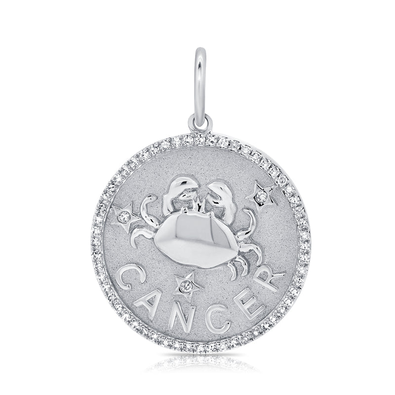 Jumbo Diamond Zodiac Charm