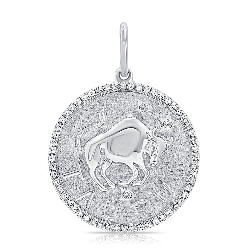 Jumbo Diamond Zodiac Charm