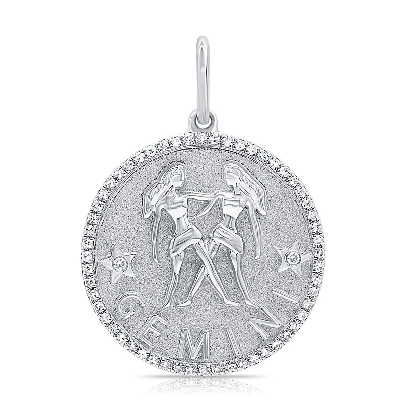 Jumbo Diamond Zodiac Charm