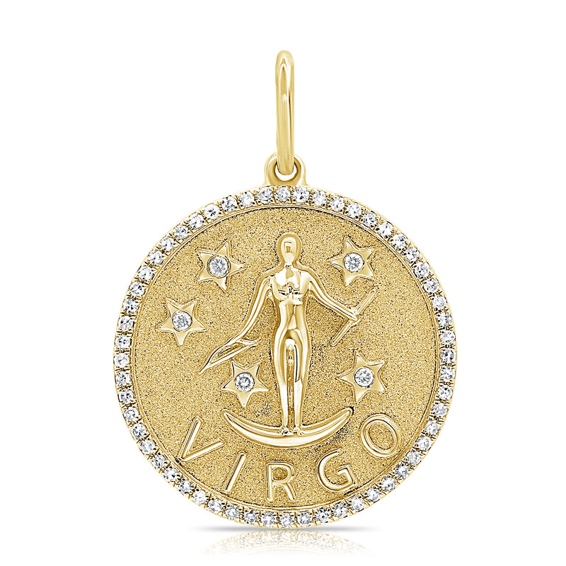 Jumbo Diamond Zodiac Charm