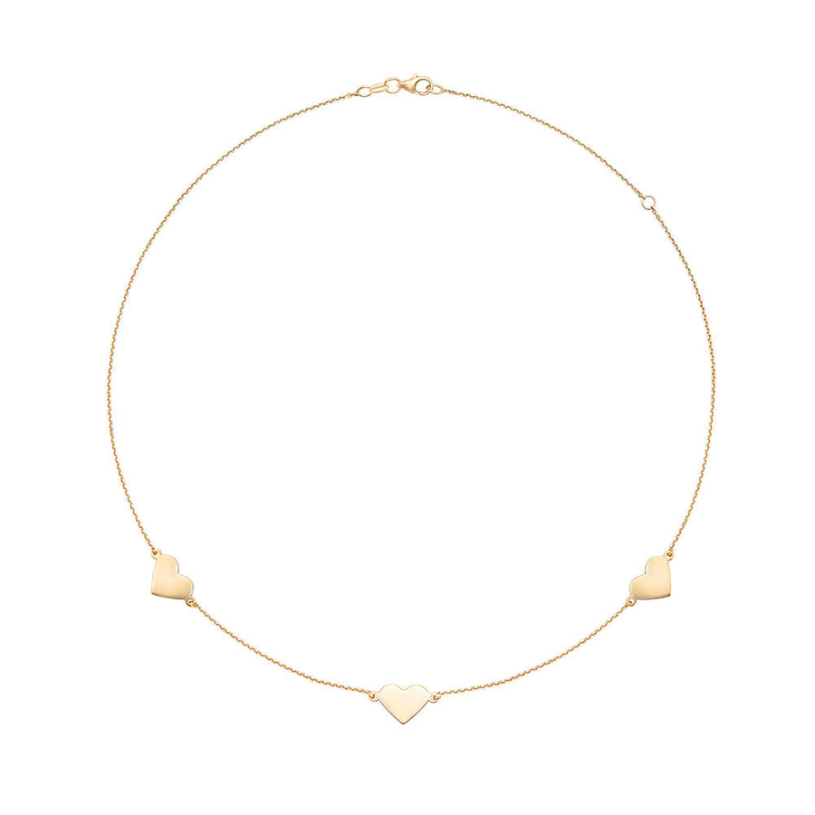 Collier Triple Coeur