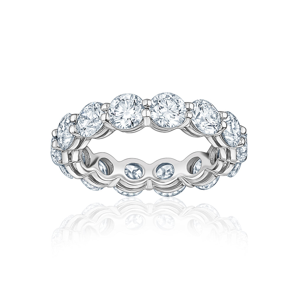 The Round Diamond Eternity Ring