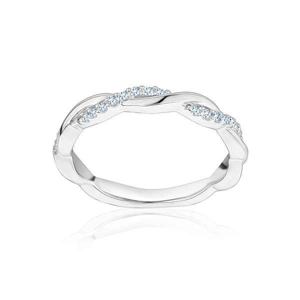 Diamond Infinity Ring