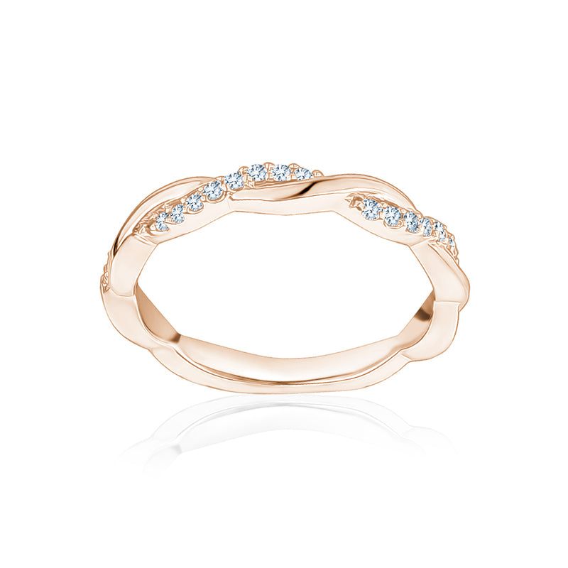 Diamond Infinity Ring