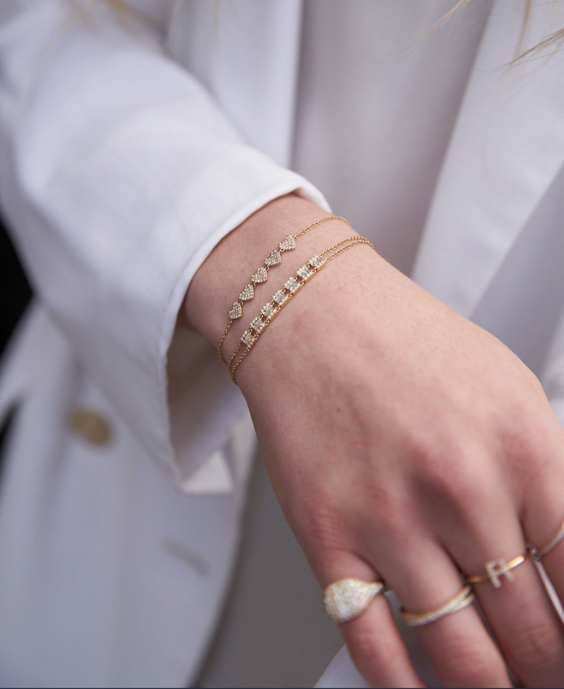 Diamond Baguette Bracelet