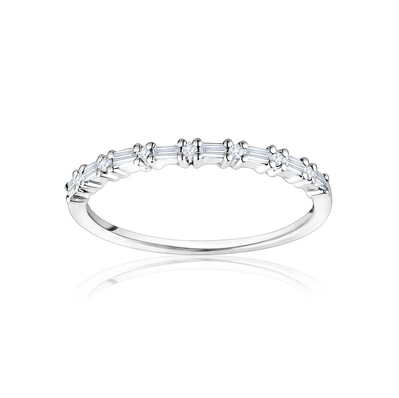 Diamond Baguette Stackable Ring