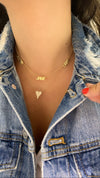 Collier 3 noms personnalisé