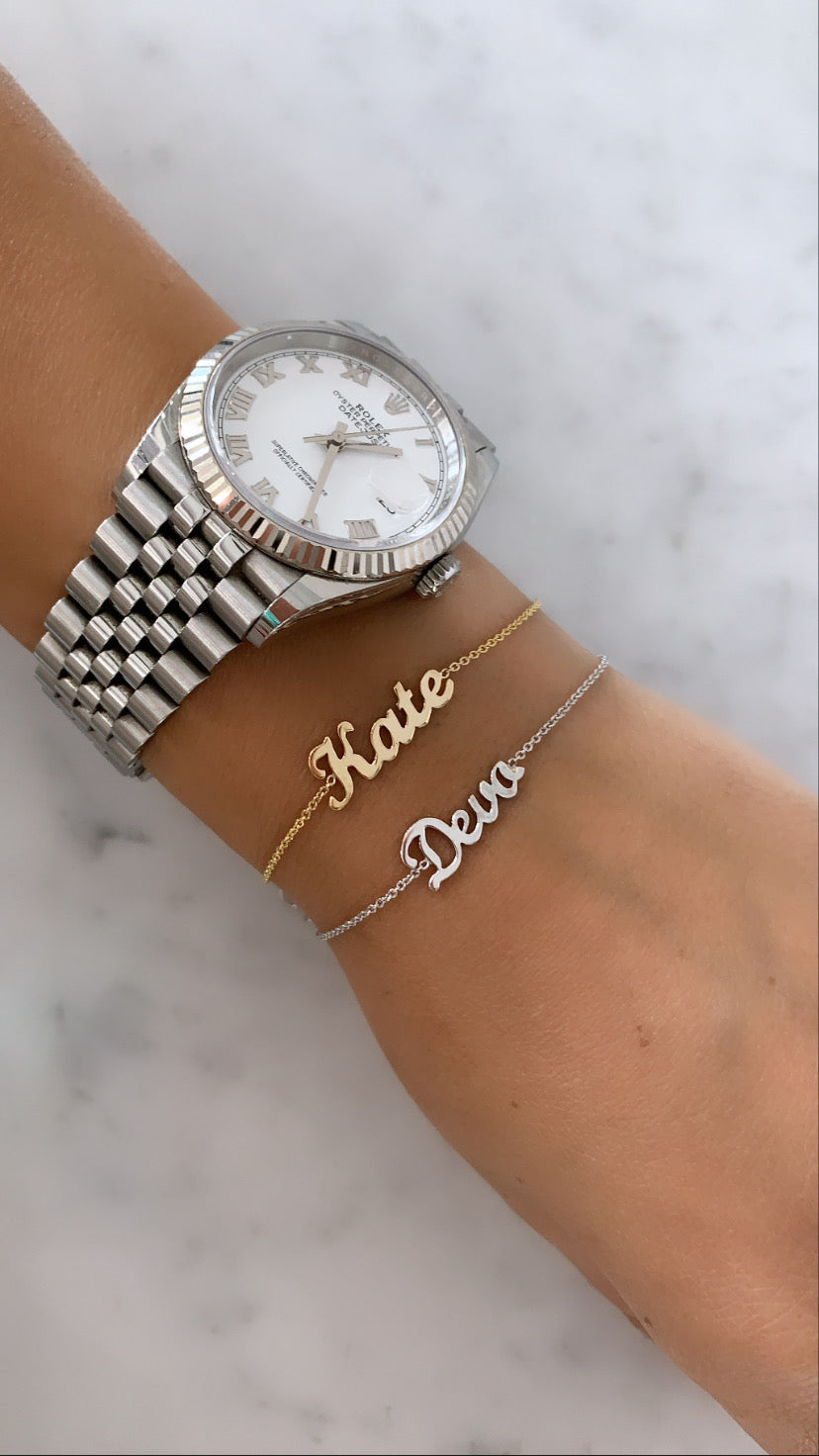 Custom Name Bracelet