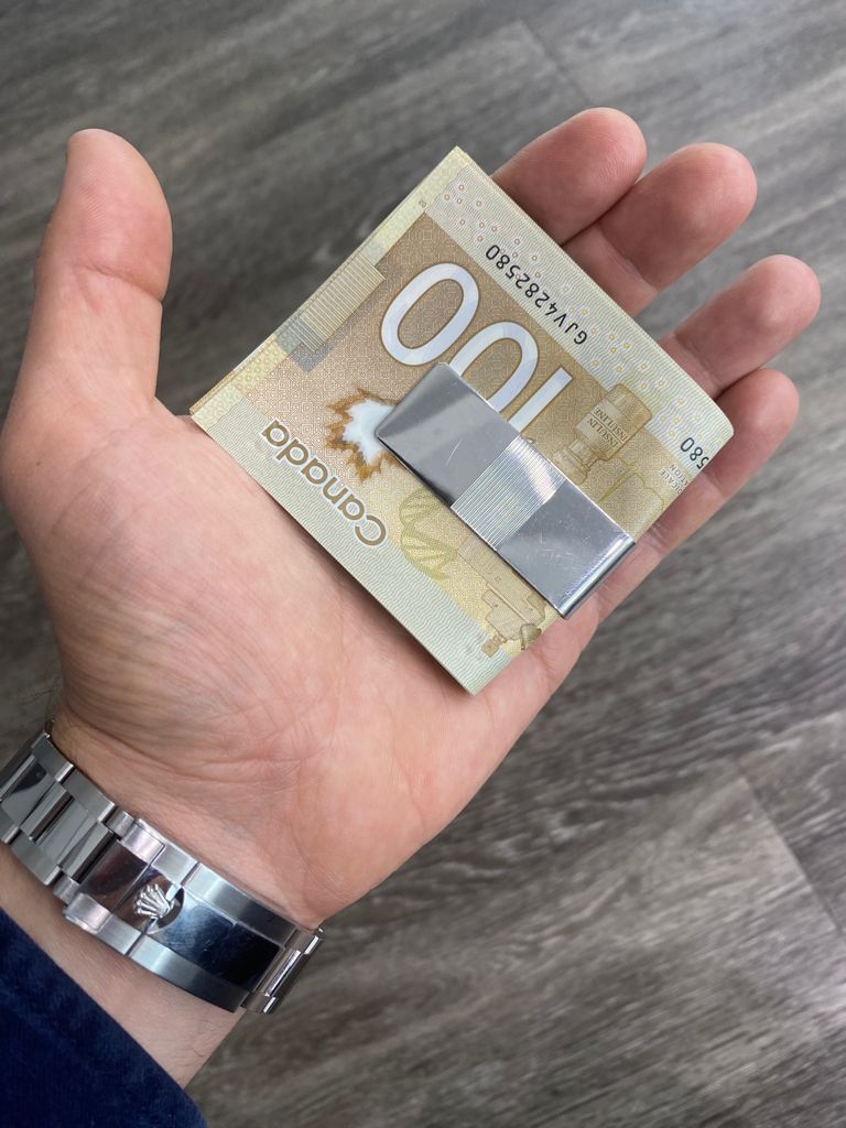 Silver Money Clip