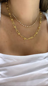 Collier à maillons en or