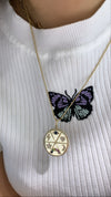 Médaillon multi-symboles en diamant