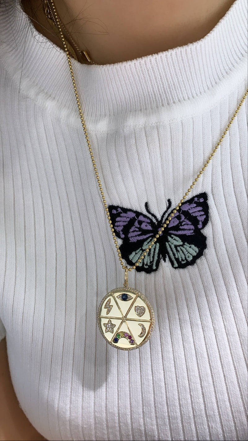 Diamond Symbol Charm