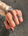 Bague de Griffes en Diamant