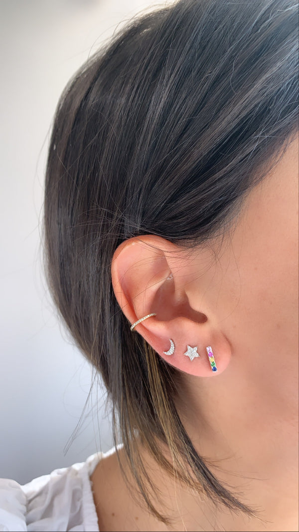 Rainbow Bar Earrings