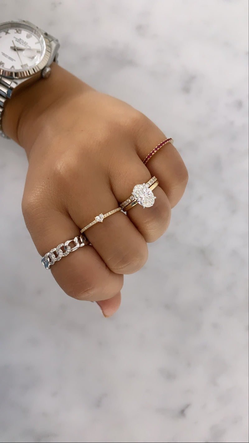 Heart Shape Diamond Ring
