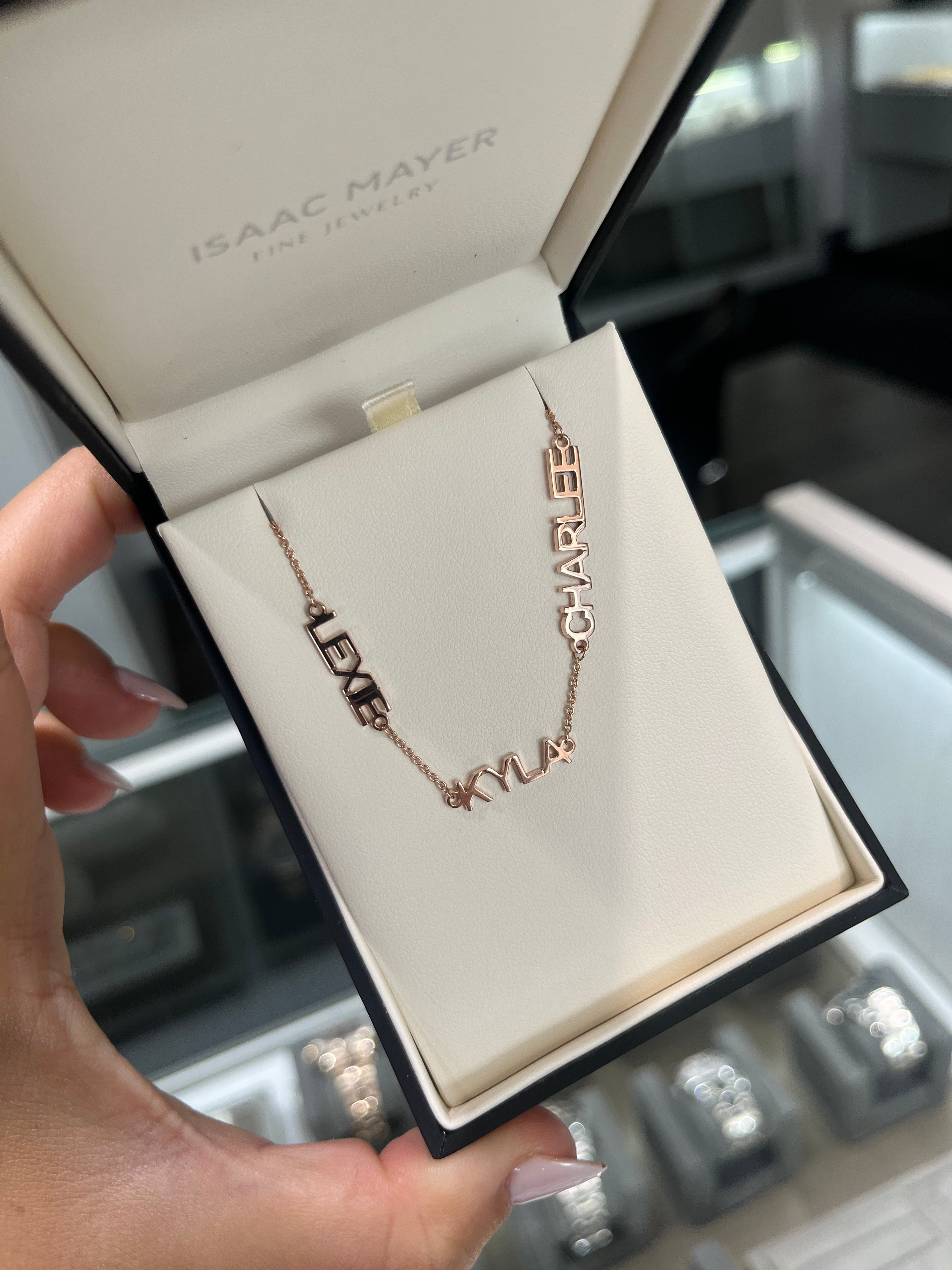 Personalized on sale fine jewelry
