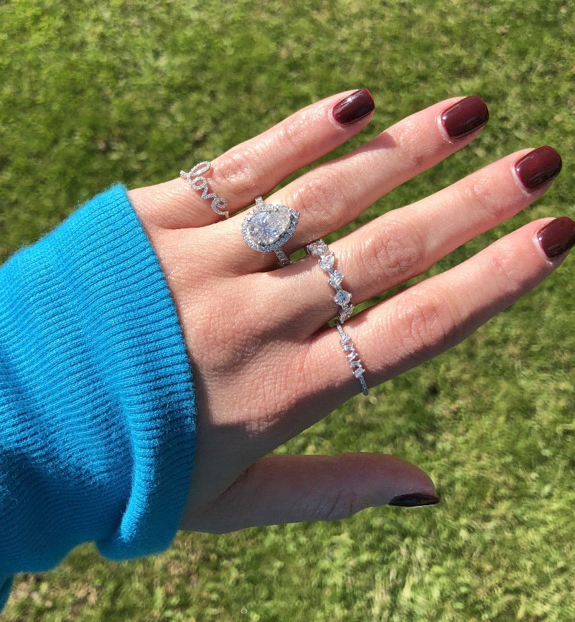 Multi-Shape Diamond Ring