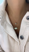 Collier Mauvais Oeil avec Pierre Précieuse Turquoise