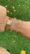 Bracelet à maillons en diamant