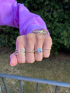 Bague en perles