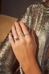 Bague de Griffes en Diamant