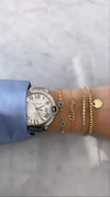 Bracelet avec Nom Pavé