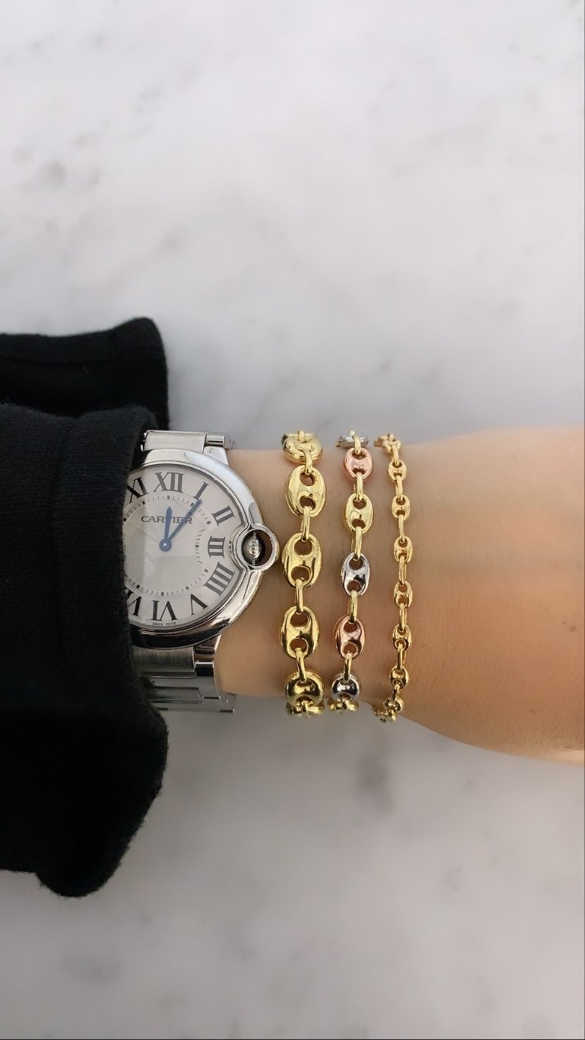 Extra Puffy Link Bracelet