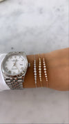  Bracelet de Diamant Gradué 