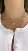 Collier Triple Coeur