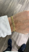 Flat Concave Curb Bracelet