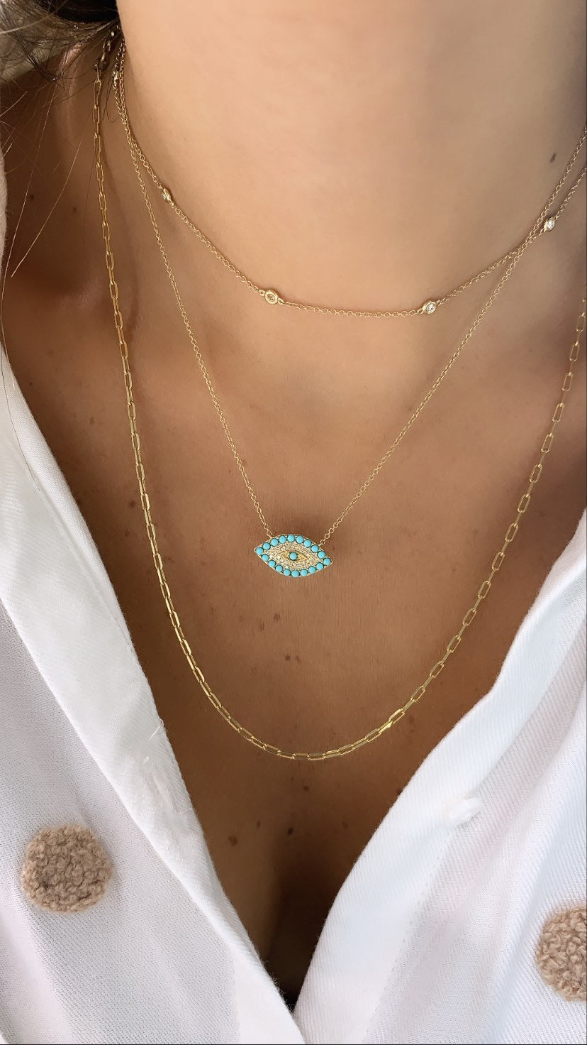 Mini Paperclip Chain