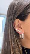 Boucles d'oreilles en anneaux épaisses
