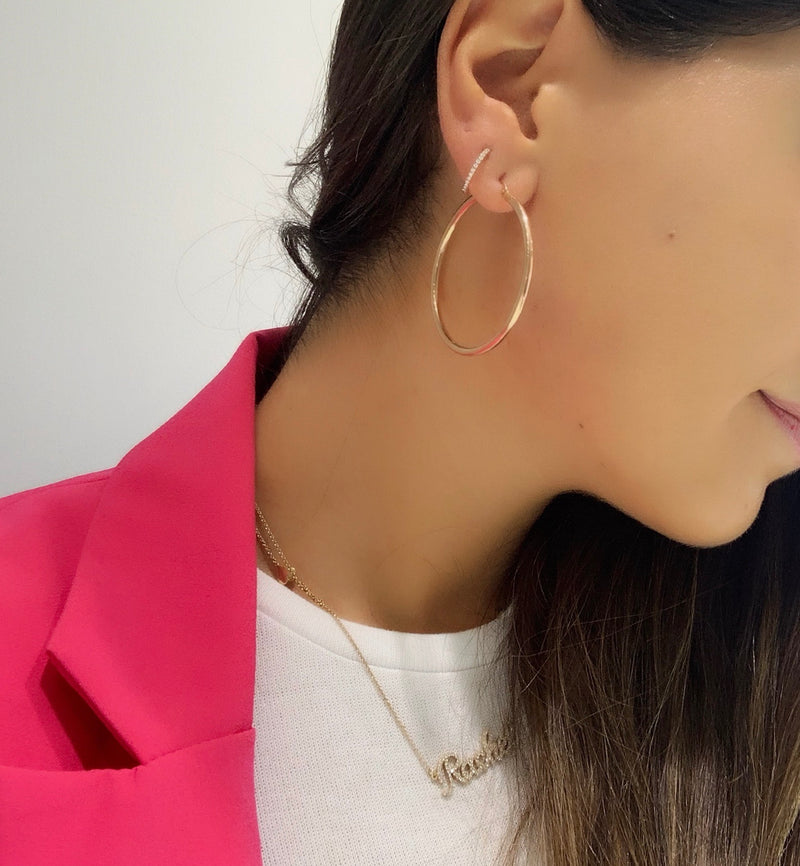 Large Hoop Earrings